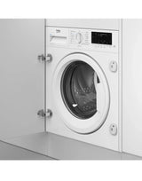 Beko WTIK94121F Integrated 9KG 1400 Spin Washing Machine in White - A Rated - (Graded) - HW182296
