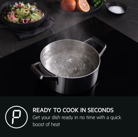 AEG TO64IB00FZ (49) 6000 SaphirMatt® Bridge Zone 59cm Induction Hob - (Tatty Box) - HW182149