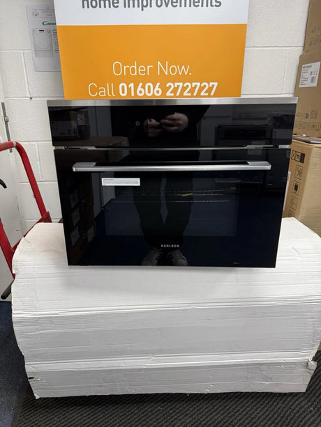 Karlson WRCMOVTFTSS Built-in Compact Combination Oven and Microwave in Black and Stainless - (Ex Display) - HW181916