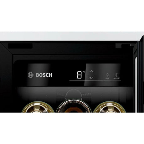 Bosch Series 6 KUW20VHF0G (10) 21 Bottle 30cm Built-in Wine Cooler - F Rated - (Ex Display) - HW182310