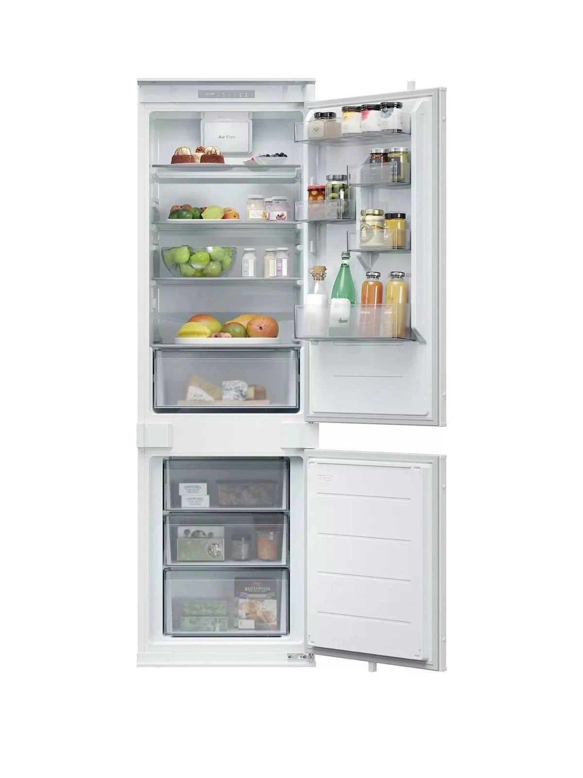 Beko BCNAD473V (65) 70/30 Integrated AeroFlow™  Fridge Freezer with HarvestFresh™ - (Blemished) - HW182365