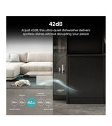 Hisense HV673A60UK (42) Full-Size Fully Integrated Dishwasher with Top Cutlery Tray - A Rated - (Ex Display) - HW182142