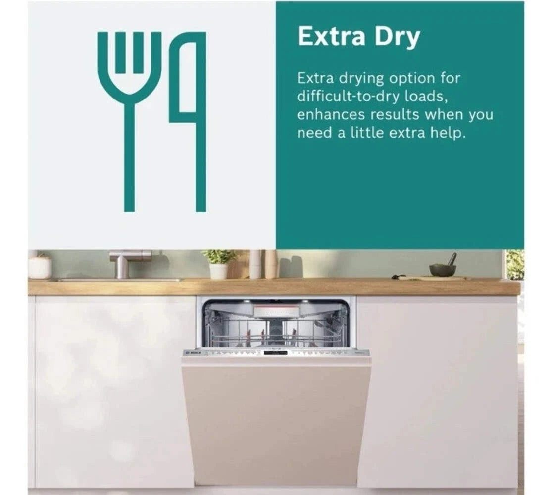 Bosch Series 2 SMV2HTX02G (53) 60cm Fully Integrated Dishwasher with Wi-Fi Enabled Home Connect - D Rated - (Graded Blemished) - HW182153