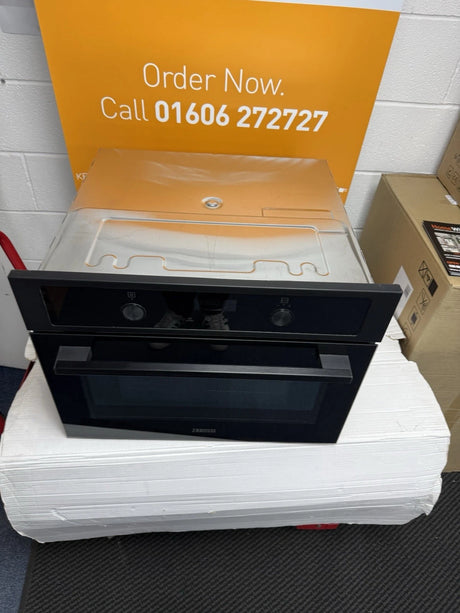 Zanussi ZVENM7K1 (29) Built In Compact Combination Oven and Microwave in Black - (Blemished) - HW181929