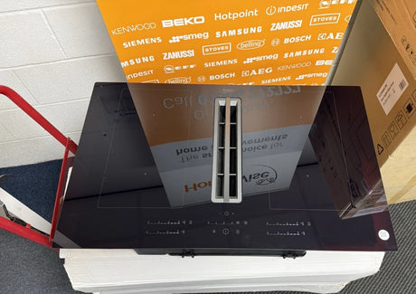 Beko HIXI84700UP (10) 82cm Induction Hob with Venting Extraction in Black - A Rated - (Tatty Box) - HW181910