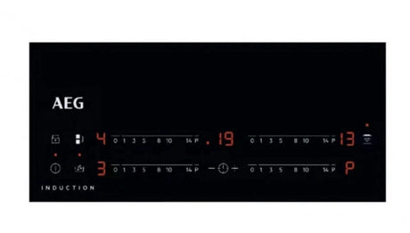 AEG 7000 Series IAE64421FB (83) 59cm 4-Zone SenseBoil® Induction Hob in Black - Hob2Hood - (Blemished) - HW181983