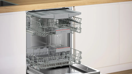 Bosch Series 4 SMV4HVX00G (66) 14-Place Settings Integrated Dishwasher with Top Cutlery Tray - D Rated - (Ex Display) - HW182366