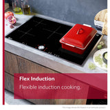 Neff N90 T68NUV4AO (55) 80cm Induction Hob in Matt Black with TwistPad® - (Tatty Box) - HW182755