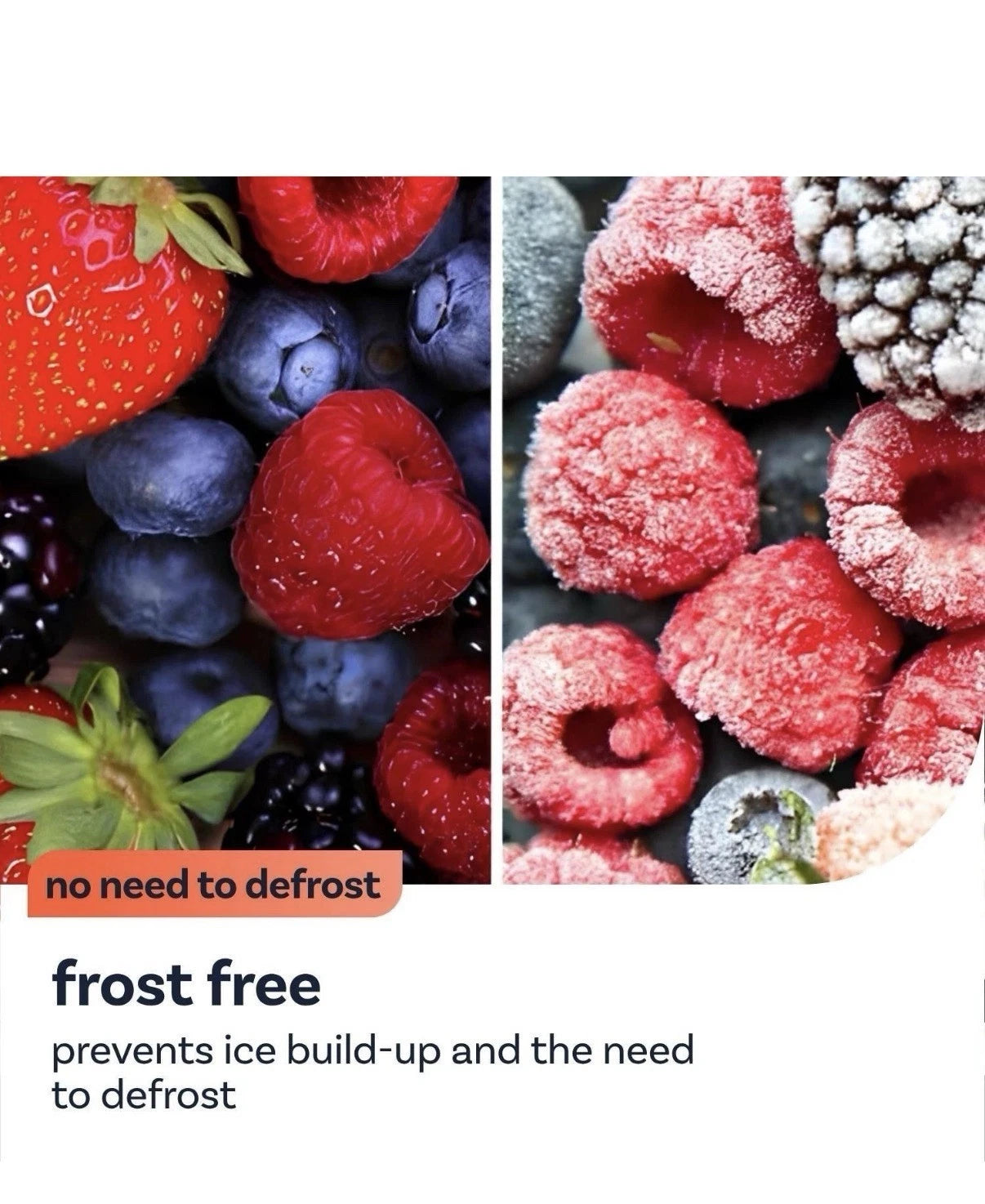 Beko BCFD4V50 (92) 50/50 Frost Free HarvestFresh™ Integrated Fridge Freezer with Sliding Hinge - E Rated - (Ex Display) - HW182592