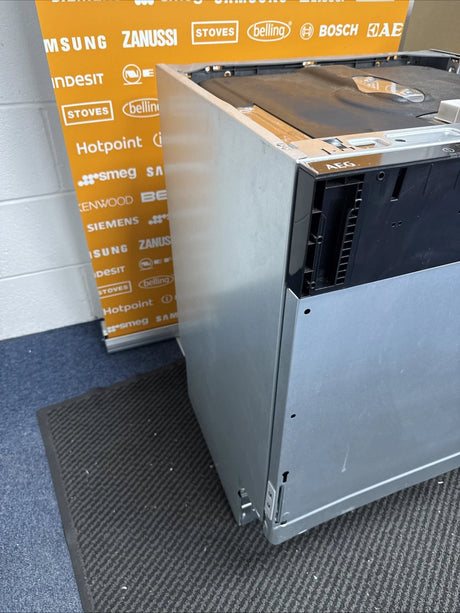 AEG FSB42607Z (07) Air Dry 3000 Fully Integrated Built In Dishwasher - Black Control Panel with Sliding Door Fixing Kit - (Ex Display) - HW182007