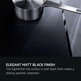 AEG SaphirMatt® TCH74B01FZ (61) 71cm 4 Zone Induction Hob with Venting Extraction in Matt Black - A+ Rated - (Tatty Box) - HW182361 - MANAGERS SPECIAL PRICE £1039.20