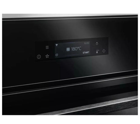AEG KMK768080B (84) 7000 Series CombiQuick Built In Microwave Oven with Enamel Cleaning in Classic Black - (Ex Display) - HW181984