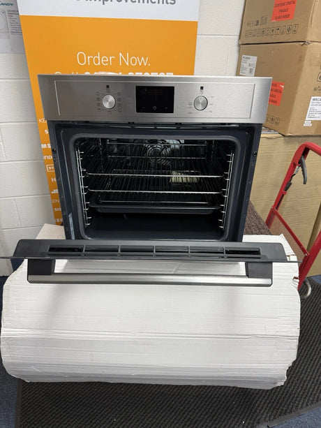 AEG BEX335011M (96) SurroundCook Built-in Electric Single Oven with Aqua Clean in Stainless Steel - A Rated - (Ex Display) - HW181796