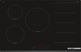 Bosch Series 6 PXV831HC1E 80cm 5 Zone Induction Hob with Flex Induction Zone Stock Photo Hob surface with design markings