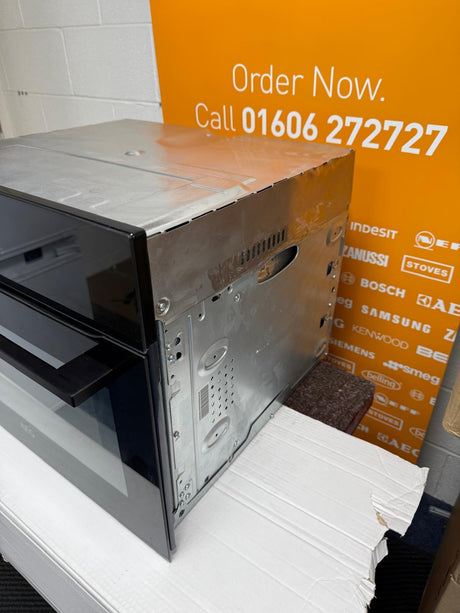 AEG KMK768080B (84) 7000 Series CombiQuick Built In Microwave Oven with Enamel Cleaning in Classic Black - (Ex Display) - HW181984