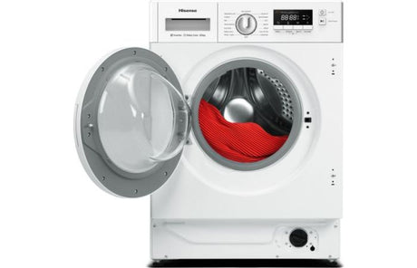 Hisense WD3M841BWI 8+6KG 1400 Spin Integrated Washer Dryer in White - B/E Rated - POHW0044