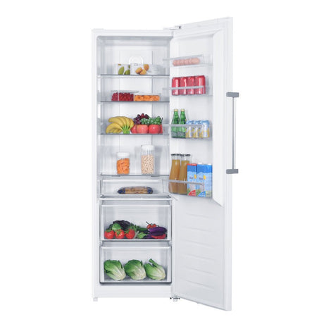Teknix T60L2W 359 Litres Single Door Tall Larder Fridge in White