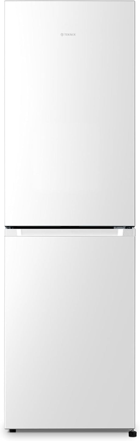 Teknix FFPH1825PW/E 256 Litre Fridge Freezer with Total No Frost in White - POHW0084