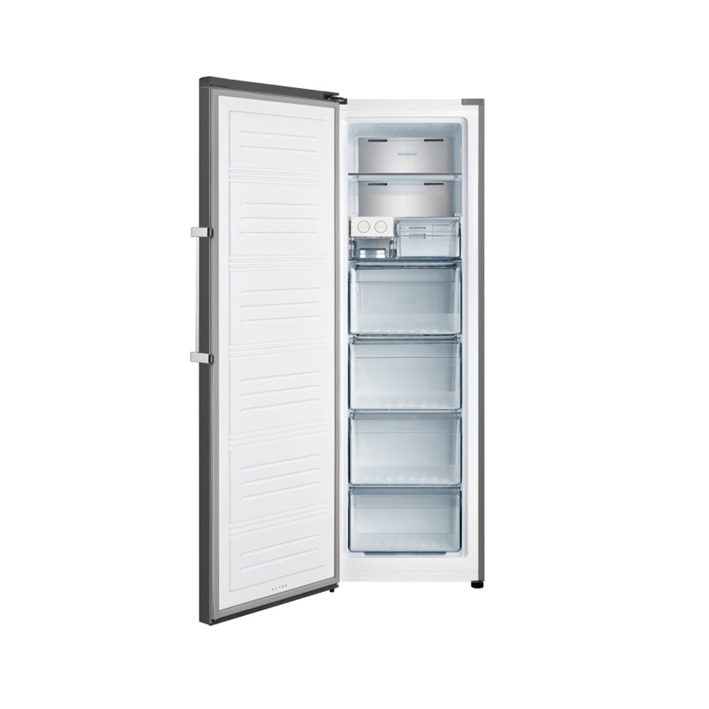 Teknix TH60TNFBIX 274L Total No Frost Single Door Freezer in Black Seel - D Rated - POHW0118 **(Suitable for Garage Use -15°C)**