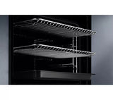 AEG BEX335011B SurroundCook Built-In Electric Single Oven in Black - A Rated stock photo shelves and tray in oven cavity