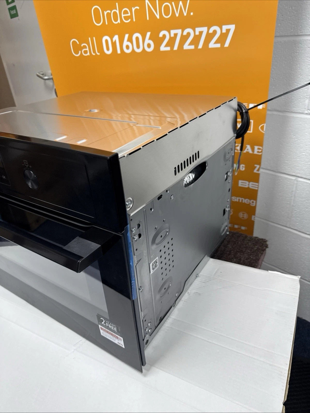 AEG KMX365060B (92) Built-In Combination Microwave Oven in Black - (Ex Display) - HW182292