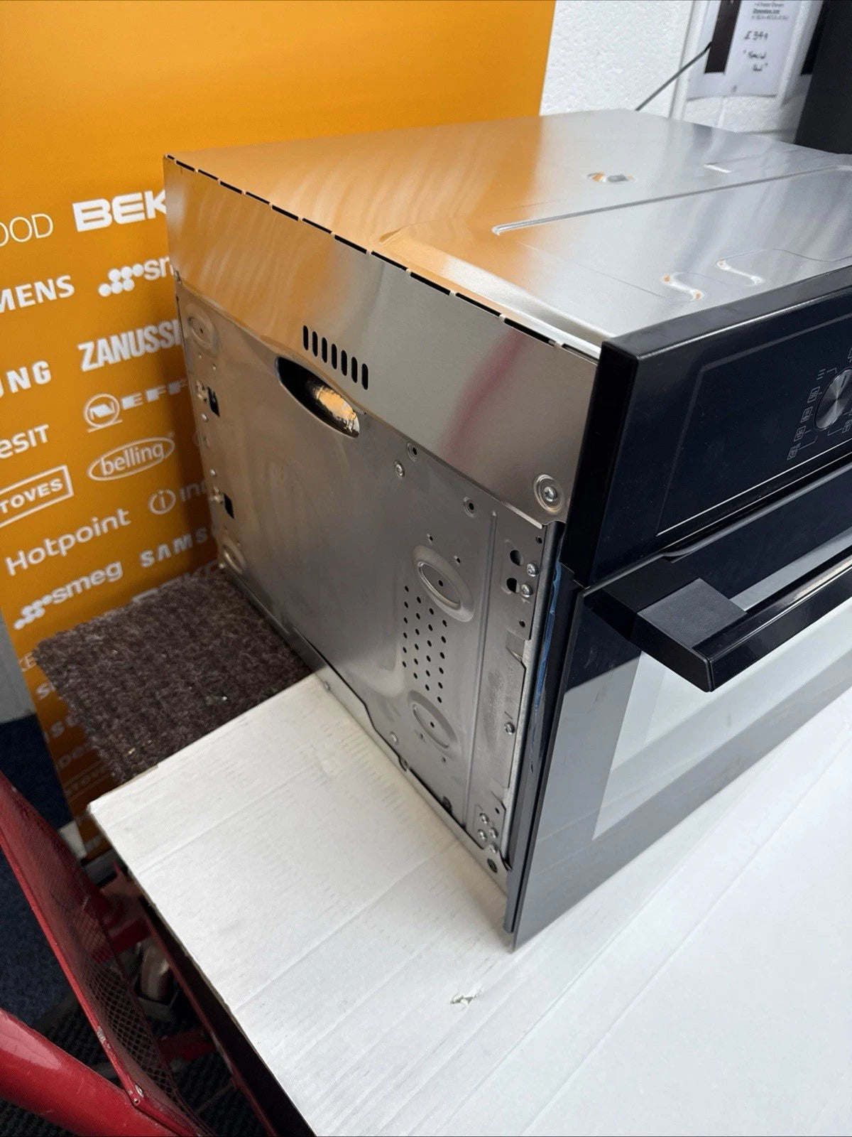 AEG KMX365060B (92) Built-In Combination Microwave Oven in Black - (Ex Display) - HW182292