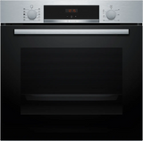 Bosch Series 4 HQA534BS3B Built In Electric Single Oven with added Steam Function in Stainless Steel - A+ Rated - (Ex Display) - HW182154-02