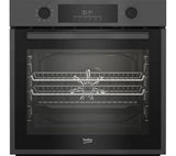 Beko BBIE12401AMP Built In Electric Single Oven with Pyrolytic Self Cleaning in Anthracite HW182733