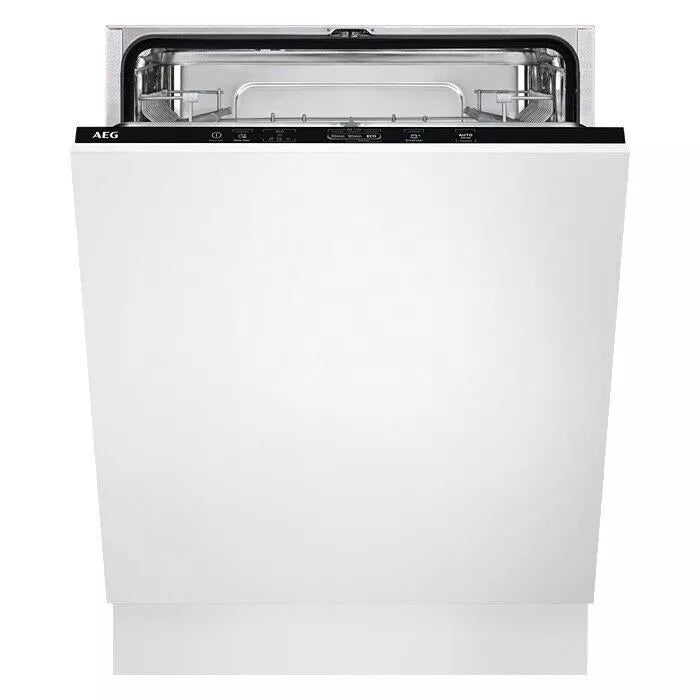 AEG FSB42607Z (87) Air Dry 3000 Fully Integrated Built In Dishwasher - Black Control Panel with Sliding Door Fixing Kit - (Ex Display Graded) - HW182187 - MANAGERS SPECIAL PRICE £287.20